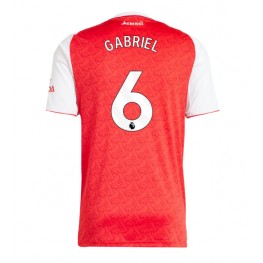 Arsenal Gabriel Magalhaes #6 Thuis tenue 2025-26 Korte Mouw